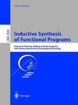 cover image of Inductive Synthesis of Functional Programs